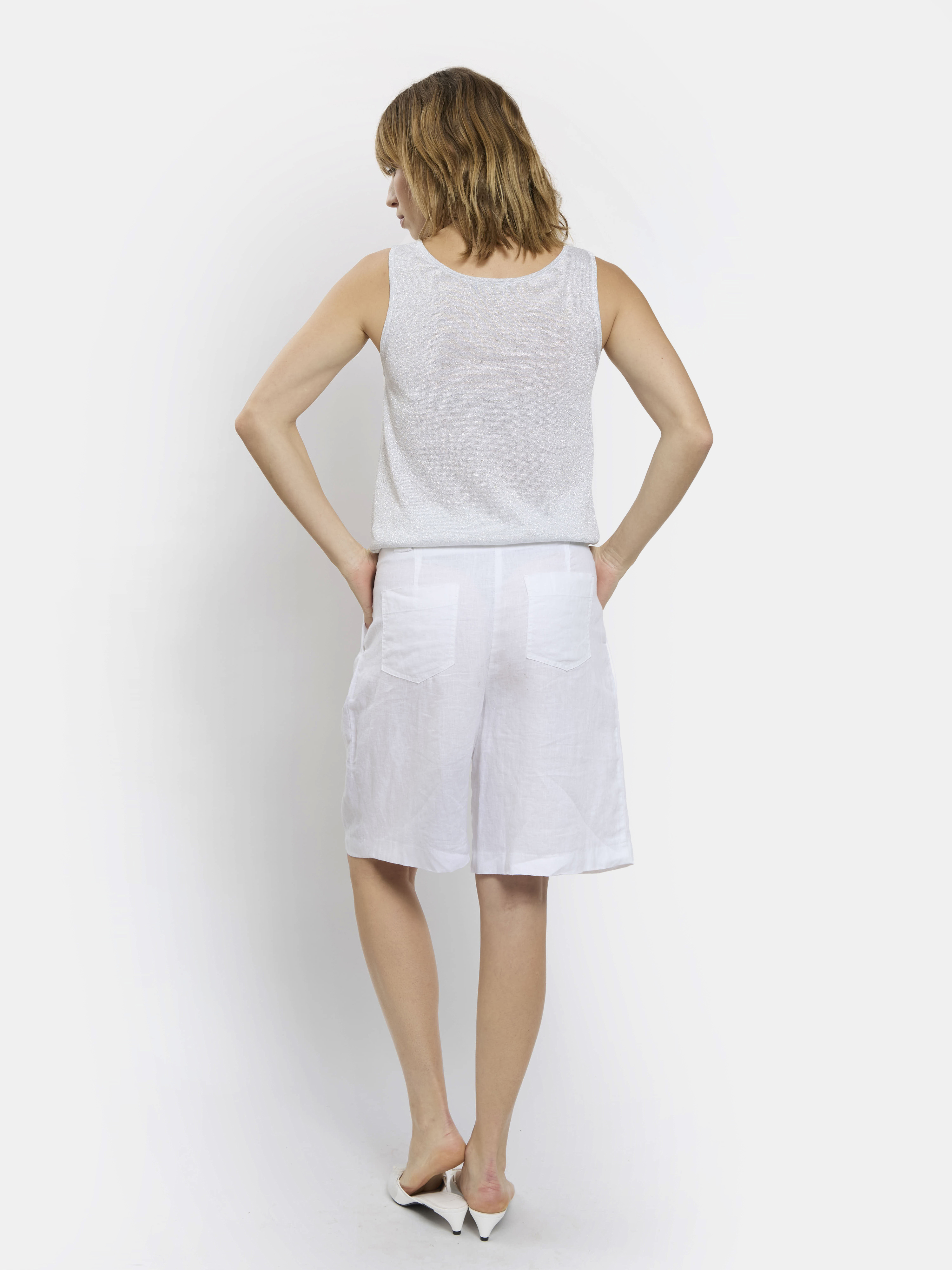 DÉBARDEUR EN LIN SCALA