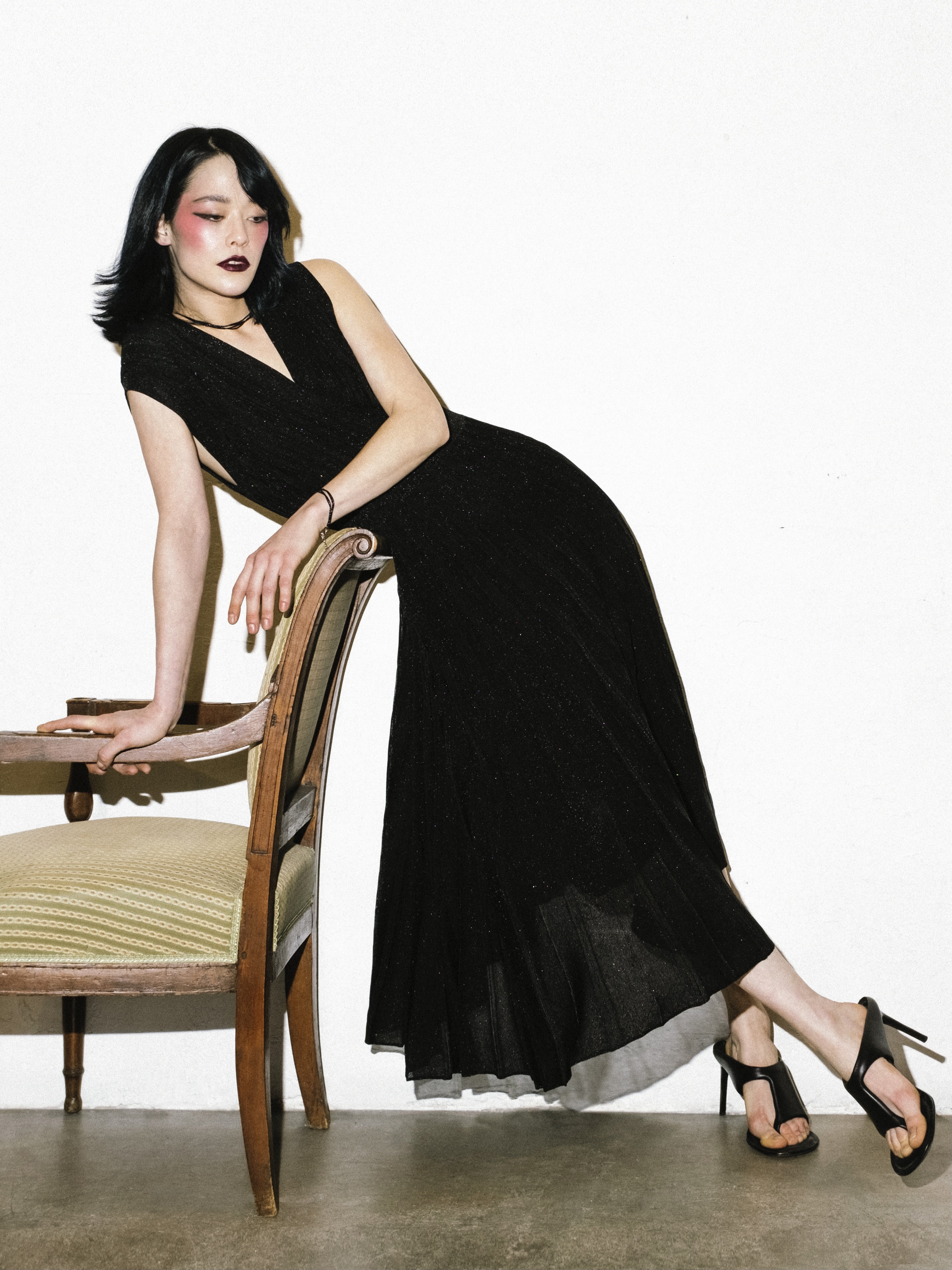 ROBE LONGUE CACHE-COEUR GALA