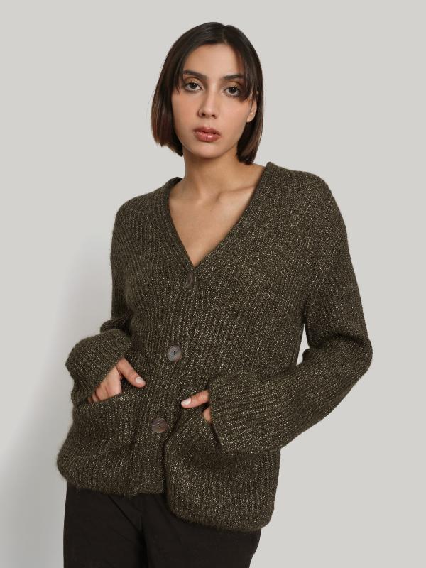 CARDIGAN MAZARINE