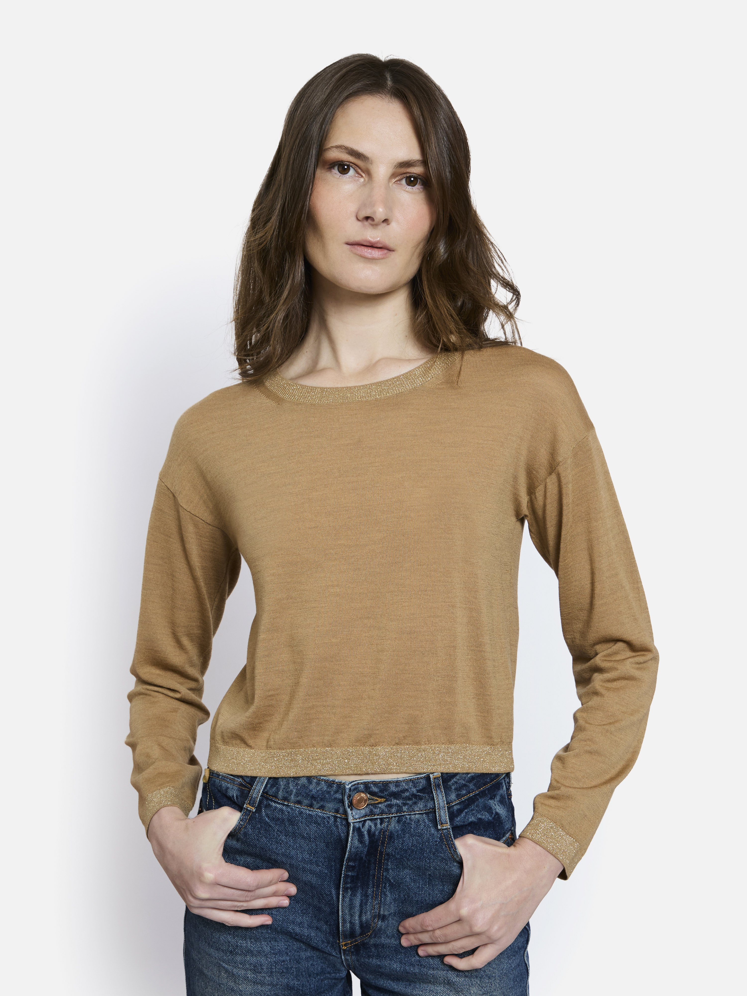 TOP COL ROND VIVIENNE